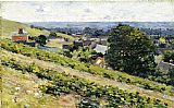 Famous Hill Paintings - From the Hill Giverny